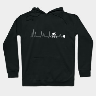 Cycling Heartbeat Hoodie